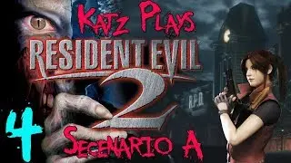 Let's Play Resident Evil 2, Katz Plays | ep 4, A | Chief Irons