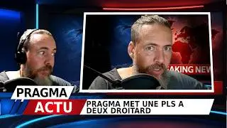 PRAGMA ACTU EST DANS LA SAUCE ! C'est Une girouette politique , il est d&eacute;masqu&eacute; !