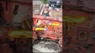 Chopping up and scrapping an Austin Allegro #automobile #barnfind #mechanic