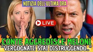 💥 EXCLUSIVE VIDEO: CONTE UNLEASHES CHAOS! 😨 MELONI SILENCES HIM WITH ONE WORD..