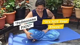  No Pain, No Gain? The Truth About Padmasana & Knee Pain#YogaForBeginners