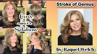 STROKE OF GENIUS by RAQUEL WELCH in the color SHADED ICED CAFE LATTE RL19/22SS!!!