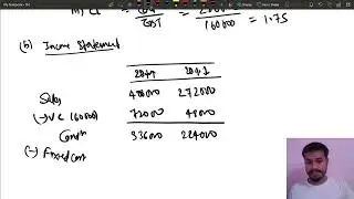 11 Question 6 Leverages || Ca Inter FM Leverages || ICAI Study Material ||