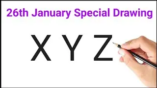 How to Drawing 26th January Special Drawing Tutorials / Easy Drawing of 26th January Special 