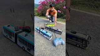 3 RC City Bus ek sath Unboxing & Testing🔥