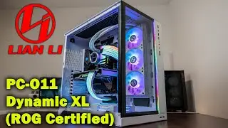 PC Build Timelapse - Lian Li PC-O11 Dynamic XL (ROG Certified) White
