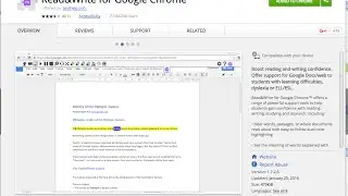 Read And Write for Google Chrome
