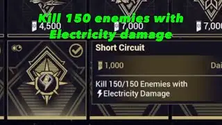 Kill 150 enemies with Electricity damage | Short Circuit Challenge Guide | Warframe | The Glassmaker