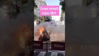 Burning of the Fallas Kids Figures of Fallas 2021