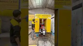 Automatic Motorbike Washing Machine In VietNam #autobikewash #autocarwash #motorwash #detailing