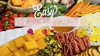Easy Easter Charcuterie Board || DIY Grazing board|| Collab || Lesli R.