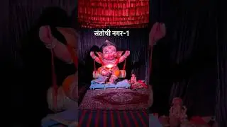 Santoshi Nagar, Raipur | #ganesh #ganesha #ganeshchaturthi #ganpati #2025 #shorts #theraipurguy