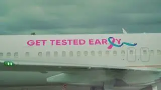 We carry a message of hope through the skies. ✈️💖