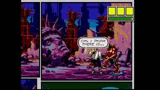 Comix Zone Genesis Megadrive