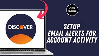 How to Setup Email Alerts for Discover Bank Account Activity on Desktop