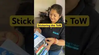 Stickering of ToW- Tinker on Wheels #stickeringworks #sticker #stickers #stickerdiy #diy