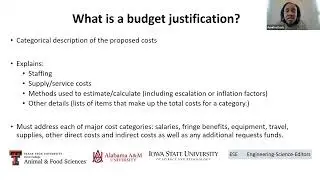 USDA Budget and Budget Justification