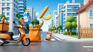 Fast & Fresh! ⚡️ Grocery aur Food Delivery ab minutes mein #quickrun #groceryshopping #quickrunapp