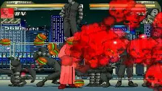 Dark Colonel Sanders Vs.  Dark Donald (All Pallets) - M.U.G.E.N