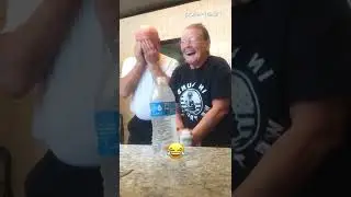 Woman Pranks Husband With Water Bottle | Shorts