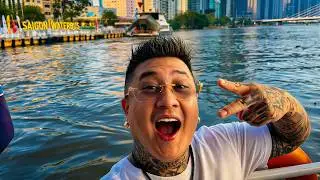 Took a Water Bus for the First Time in Ho Chi Minh City!