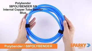 Polybender 58POLYBENDER  | 5/8 Internal Copper Tube Bender | Blue