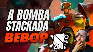 BEBOP COM A BOMBA STACKADA = QUASE 100K DE DANO NA PARTIDA! DEADLOCK BRASIL