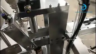 Automatic silicone heavy glue tube high pressure filling rotary plugging sealing packaging machine