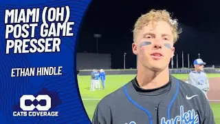 Ethan Hindle Post Game Interview - Miami OH (04-15-2025)