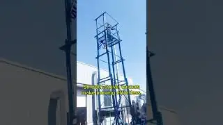 Stable Support, Uninterrupted Construction. #MobileScaffold #Scaffolding #ElectricScaffolding