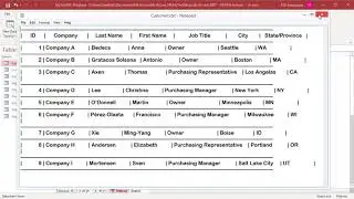 How to Export MS Access Table Data to a Text File - Office 365