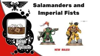 NEW Salamanders and Imperial Fists Review - Warhammer 40k Podcast