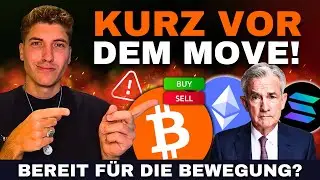 Kracht es heute? Bitcoin vor Ausbruch - US Inflation als Trigger! 🚨