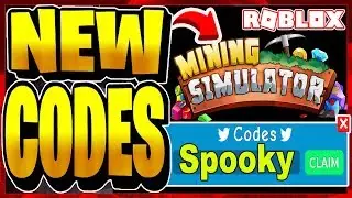 ALL NEW SECRET OP MINING SIMULATOR CODES + HALLOWEEN UPDATE! Mining Simulator Roblox