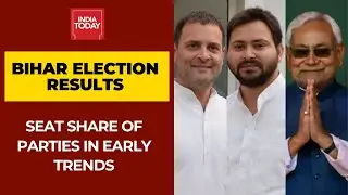 Bihar Election Results: RJD Vs JDU, Congress Vs BJP; Seat Share Of Parties So Far
