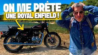 ON ME PRETE LA MOTO DE MES RÊVES !  UNE ROYAL ENFIELD BULLET ! UN TRUC DE FOU !