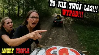 ANGRY PEOPLE vs. BIKERS!!! (the forest is only for the chosen ones)