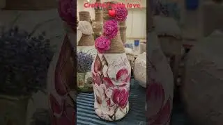 My Passion for Craft #aas #customized #diy #craft #shorts #bottleart #wastematerialcraft #passion