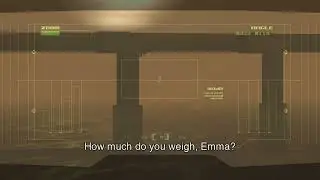Metal Gear Solid 2 - Raiden Scans Area