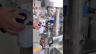 Powder Can Sealing Macine ,  #tin Can Seaming Machine  #seamer machine for food  #can,Can Crimper