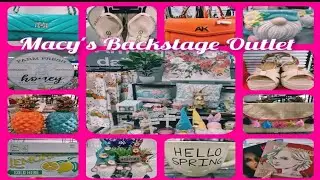 👑🔥🆕NEW Macy's Backstage Outlet Shop With Me!! Home Decor & Fashion Designer Brands on Clearance!!👑🔥