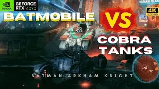 How to FIGHT with COBRA TANKS in Batman Arkham Knight? #batmanarkhamknight #gameplay  #rijzblaze