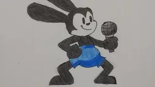 Drawing Oswald | Friday Night Funkin