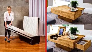 10 Ingenious Transformer Furniture and Amazing Space Saving Design Ideas