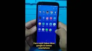 CARA MUDAH HAPUS AKUN GOOGLE DI SEMUA SMARTPHONE #Shorts