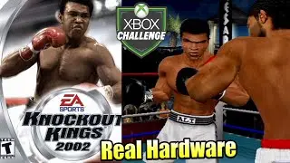Knockout Kings 2002 &mdash; Xbox OG Gameplay HD 🏆 &mdash; Real Hardware {Component}