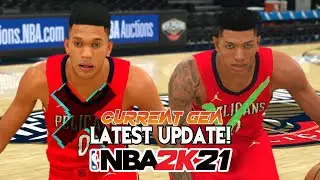 DIDI LOUZADA'S REAL FACE SCAN UPDATE IN NBA 2K21 CURRENT GEN