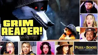 Reactors Reactions To Puss First Encounter With Death Puss In Boots The Last Wish | Mixed Reactions