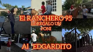 EL RANCHERO 95 LE REGAL&Oacute; UN CABALLITO AL EDGARDO EST&Aacute; FUE SU EMOCI&Oacute;N @ranchero95 