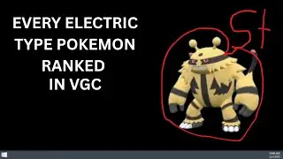 The Ultimate Electric-Type Tier List for Competitive Play!